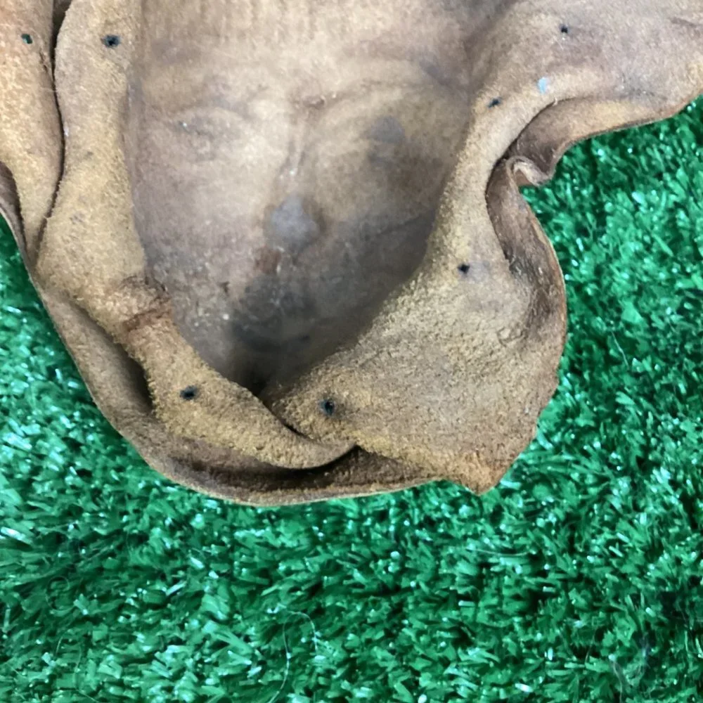 Leather Mask Face Sculpture Wall Art
